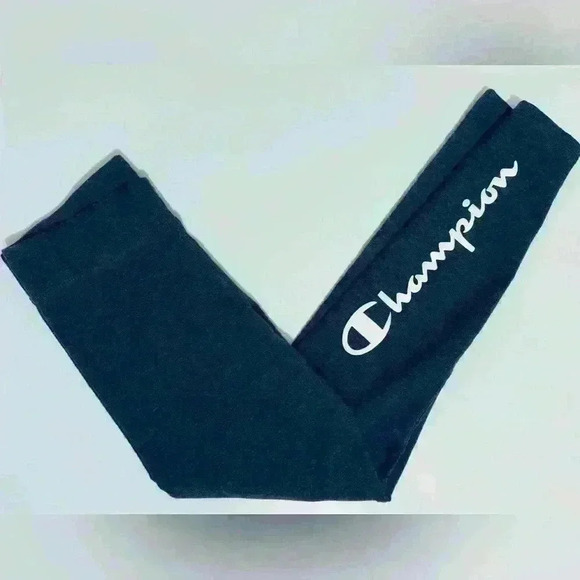 Champion Heritage Girls Performance Leggings, Girls Size L/14, in Charcoal Gray - Picture 5 of 10